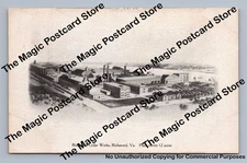 Richmond Cedar Works Antique Virginia Factory Postcard UDB 1900s