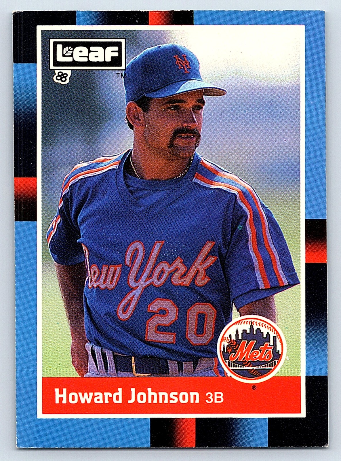 Howard Johnson 1988 Leaf #238 New York Mets