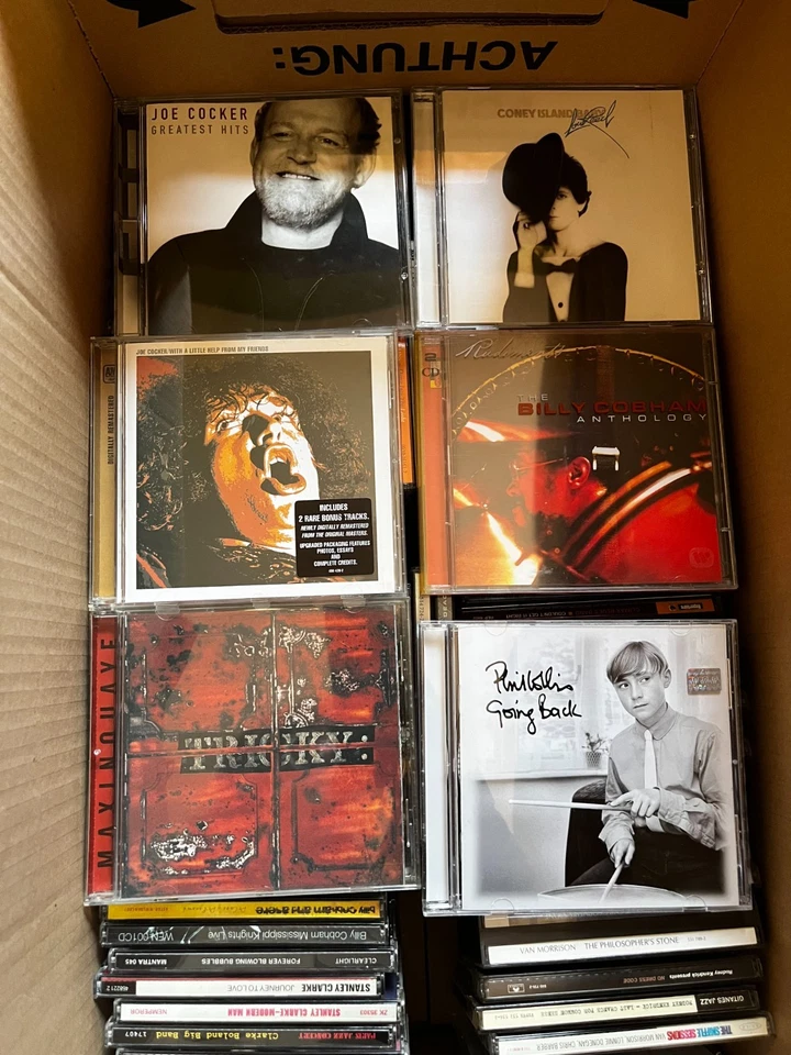 32. Teil einer umfangreichen CD Sammlung ROCK JAZZ 200 CDs #32