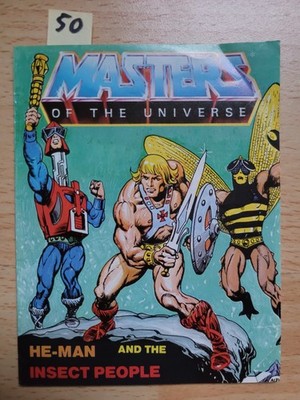 He-Man and the Insect People Mini Comic Masters of the Universe MotU Vintage