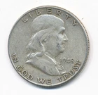 1948 P FRANKLIN SILVER HALF DOLLAR