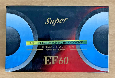 Leerkassetten EF60 Super neu verschweißt-10er Pack