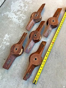 Antique WW1 - 1920s Wooden Hartzell Liberty Airplane Generator Wood Propeller