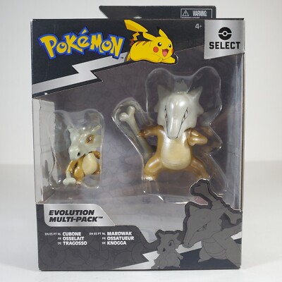 Pokémon Select Evolution Multi Pack Cubone & Marowak Toy Action