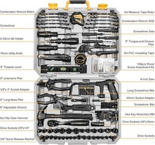 218 PCS General Household Hand Tool kit, Professional Auto Repair Tool Set - Image 2