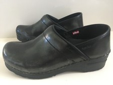    SANITA The Original Danish Clogs Leather Size 38 N222   