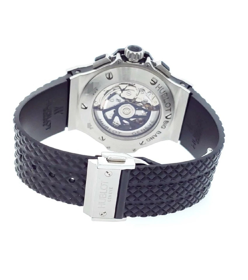 Hublot Big Bang acero inoxidable 44 mm diamantes de fábrica 301.SW.130.RX.094 $83.300 Foto 3 de 4