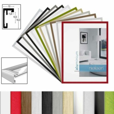 Aluminum Frame Nielsen C2 Quality Frame For Posters & Pictures Various Sizes