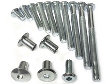 M8 JOINT FIXING FURNITURE CONNECTOR BOLTS & CAP NUTS SHOP JOINT UNIT FITTING