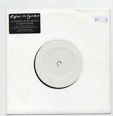 (W900) Eugene McGuinness, Monsters Under The Bed - white label - 7'' vinyl A1/B1