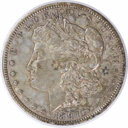 1897-O Morgan Silver Dollar EF Uncertified #1137
