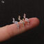 thumbnail 17  - 1pc Cartilage Flower Tragus Helix CZ Earring Piercing Gemstone Stud Jewellery