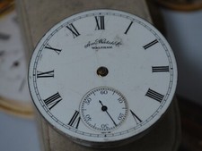 Vintage 1888 WALTHAM Grade No.3 18s 11J Pocket Watch Movement --For Parts