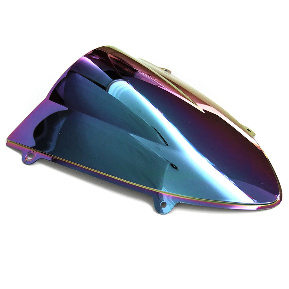 Parabrisas profundo doble burbuja para Kawasaki Ninja ZX250R 2008-2012 2011 iridio Foto 2 de 4