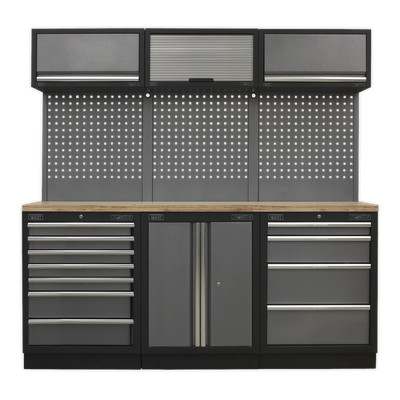 Sealey Superline Pro Modular Storage System Pressed Wood Worktop APMSSTACK07W