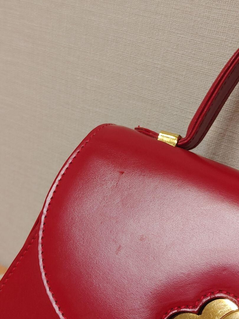 バッグ・カバンその他 COURREGES Women Bags 424GSA146CR0065 4015 red Courreges paris Hand Bag Shoulder Strap Red Women Vintage