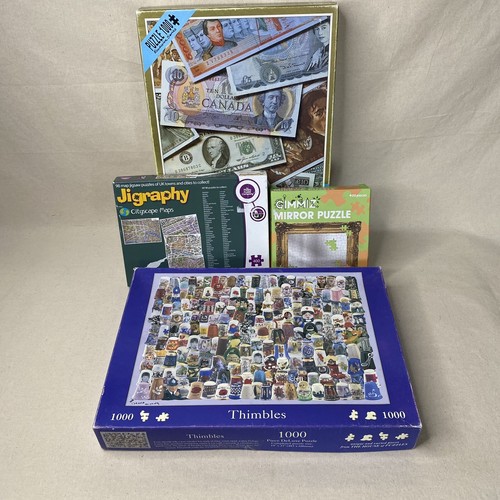 Lote de 15 rompecabezas 200 500 1000 piezas regalo de Navidad hobby sin marcar - Imagen 17 de 24