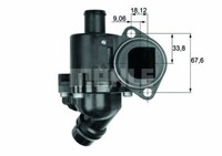 Mahle Thermostat FüR Audi A4 Avant Cabriolet,A6 Avant; VW Passat Variant