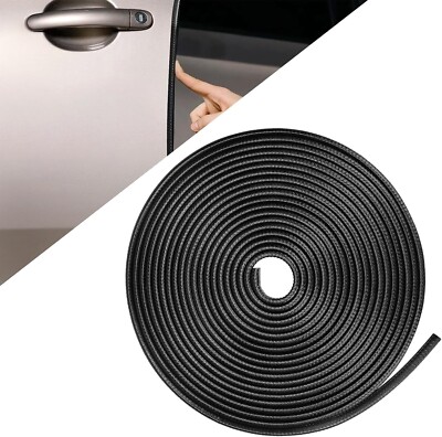 32 ft (10M) Glue-Free U-Shaped Rubber Seal Car Door Protector, Door Protection