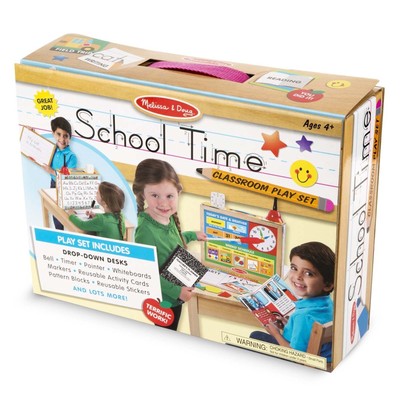 Melissa And Doug School Time Classroom Play Set NEW IN STOCK