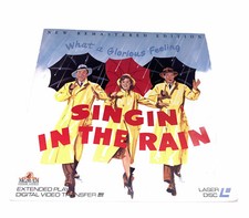 Singin in the Rain Laserdisc Gene Kelly/Debbie Reynolds New Remastered Edition