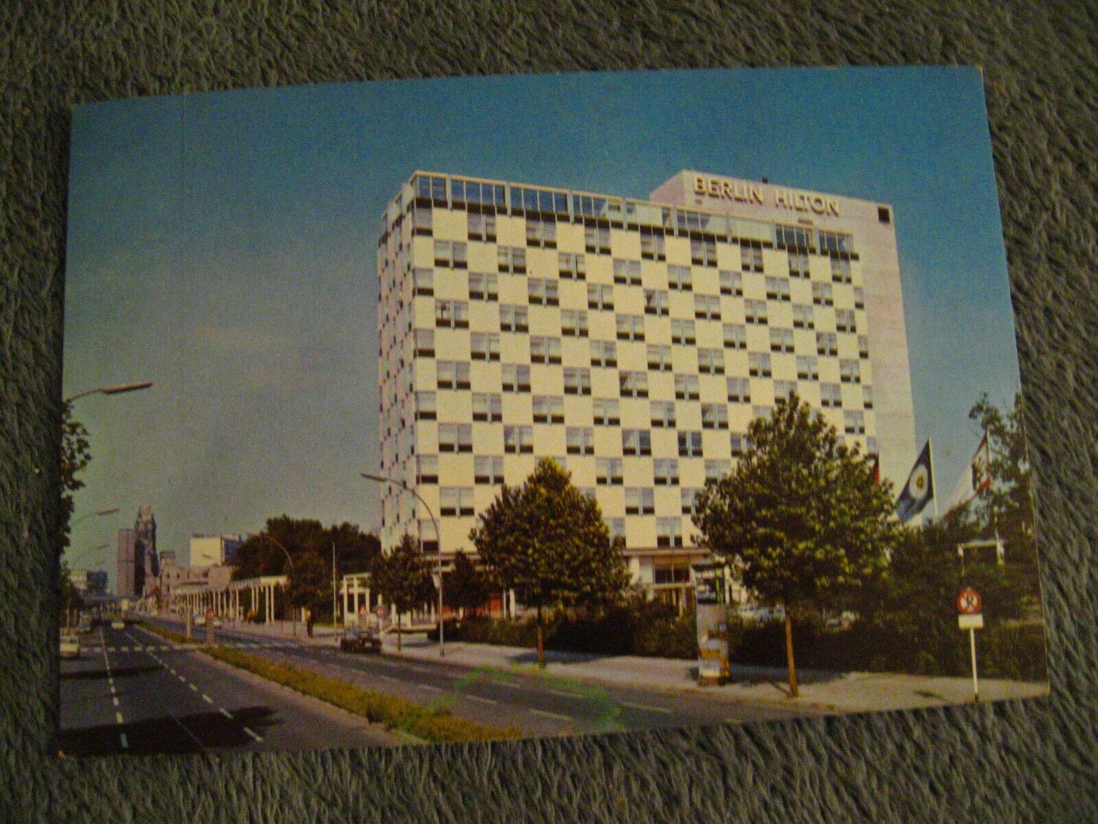 Berlin Hilton Pan Am Crew Hotel Card Vintage 1960s Pan American Airways Staff Ebay