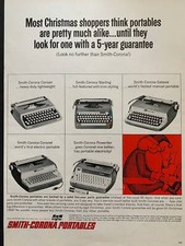 Vintage 1964 Smith-Corona Portable Typewriter Ad thumbnail