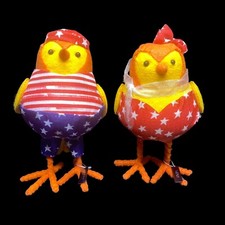 Target 2022 Sun Squad Featherly Friends Star and Drummer 4th Of July Patriotic