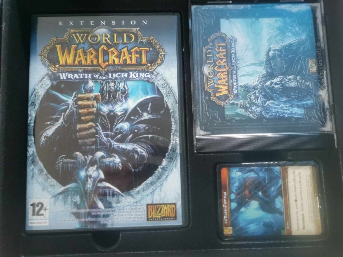 Jeu PC World Of Warcraft : Wrath Of The Lich King (Coffret) - Très Bon état