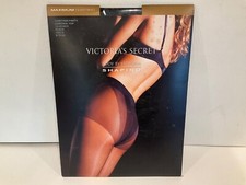 Victoria's Secret Body By Victoria Shaping Contour Panty Control Top Black Sz: B