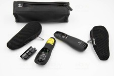 2x Logitech R400 Wireless presenter  carying bag