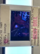 George Grosz "Suicide" 35mm Dadaism New Objectivity Slide