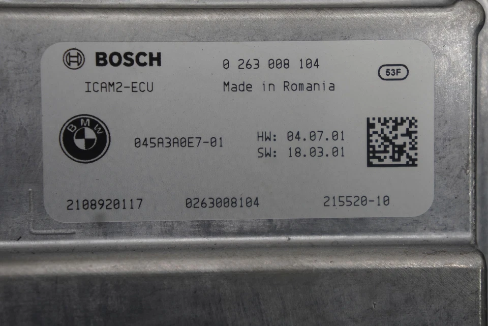 Módulo de control de cámara de visión envolvente ICAM2 66535A7C9B0 BMW M8 M850i F92 G15 2022 Foto 4 de 4