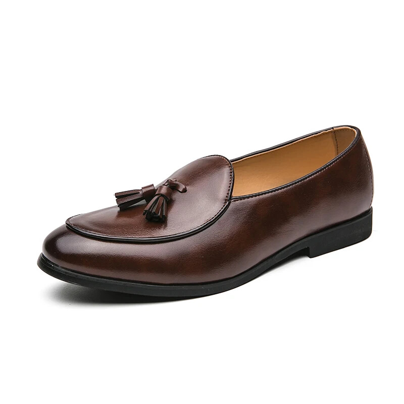 SAOLA Mocassini leggeri scarpe eleganti uomo piatte pelle nappa tempo libero business ufficio