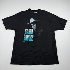 Vintage Garth Brooks Hanes Beefy 1992 T-Shirt Quote Mens XL 100 Cotton Made USA