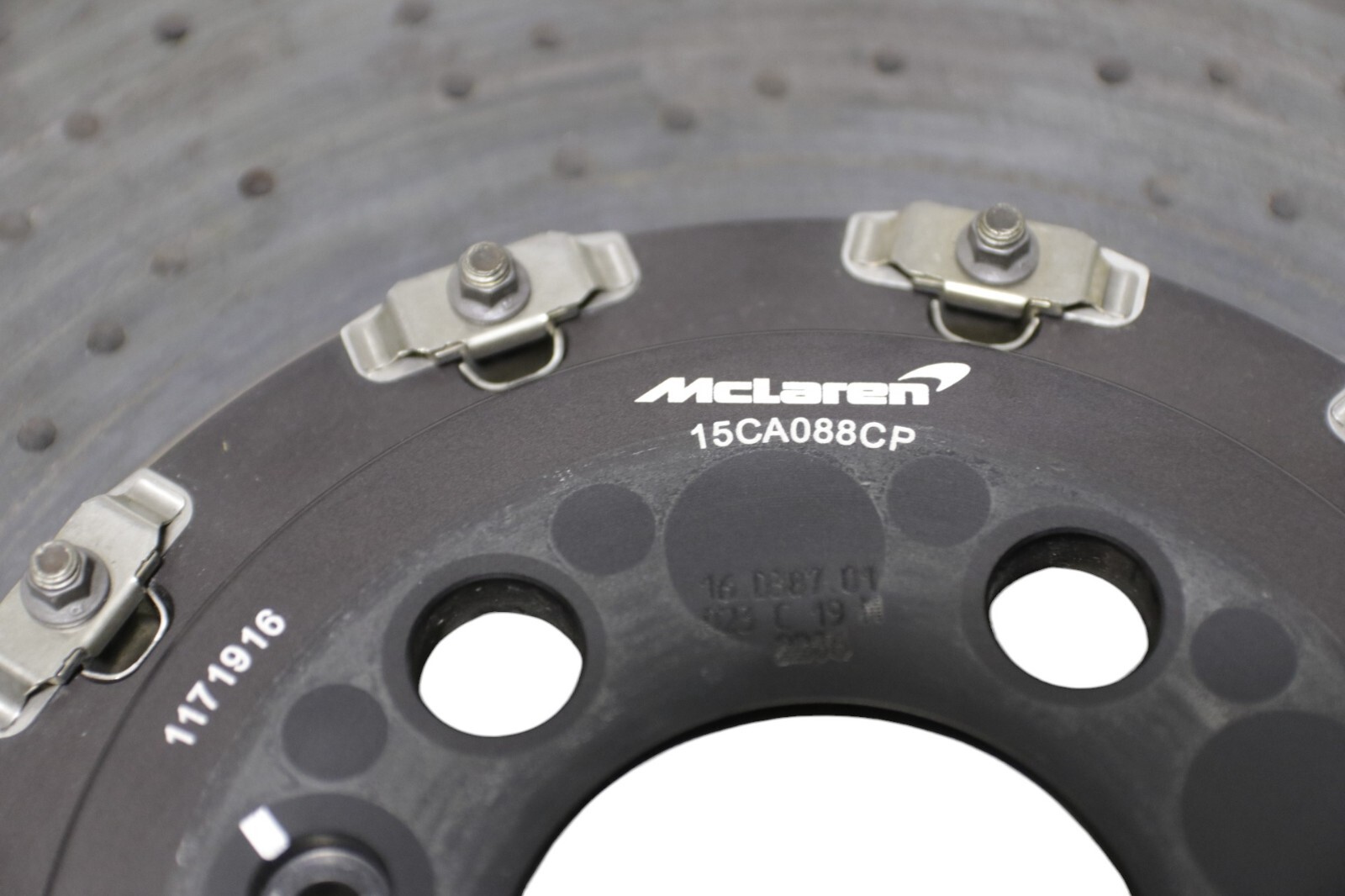 McLaren Senna Front Carbon Ceramic Brake Disc Rotor 2019 2020 OEM