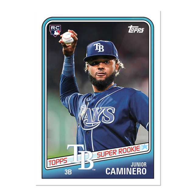 2024 Topps Throwback Thursday #TBT 99 Junior Caminero Tampa Bay Rays RC PR 1839