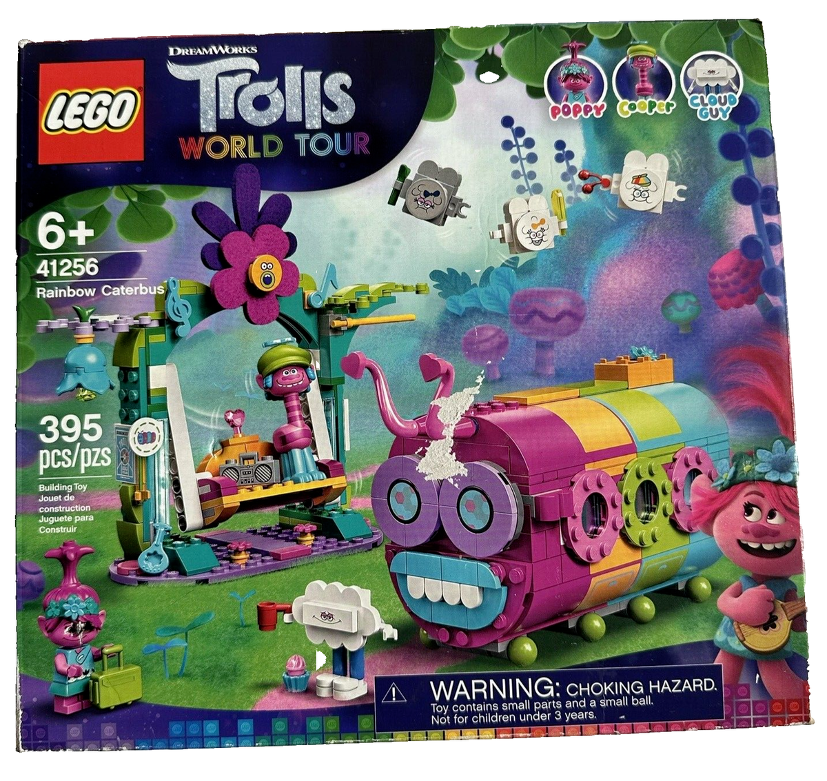 41258 Playset Lego Trolls World Tour Vibe City Concert Vibe City