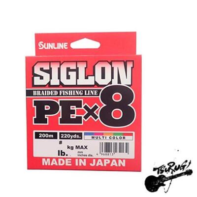SUNLINE Line Sigron PEx8 200m (200 M) 5 Farben Nr. 1.2 20LB J