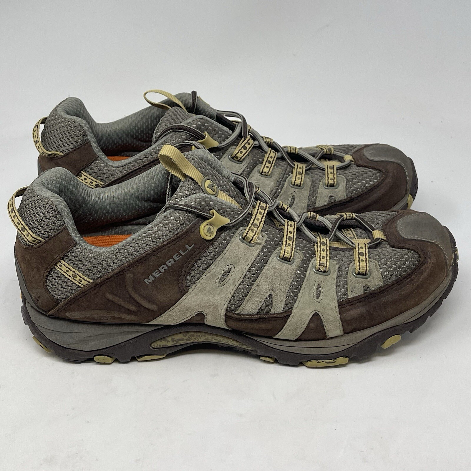 SAOLA Scarpe da trekking Merrell Siren Sport Omnifit donna 10 marrone scamosciato trail suola Vibram
