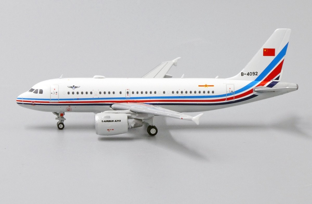 PLAAF A319 Reg: B-4092 JC Wings Scale 1:400 Diecast Model