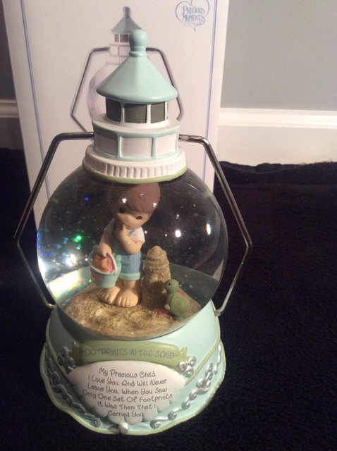 precious moments snow globe music box