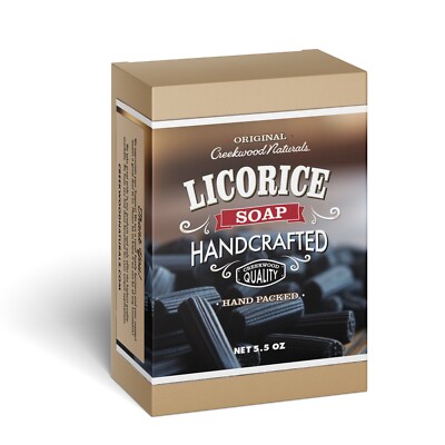 Licorice Soap Bar - All Natural Perfume Free