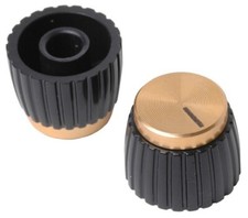 Marshall  Style Amp Knob Replacement GOLD Pus...