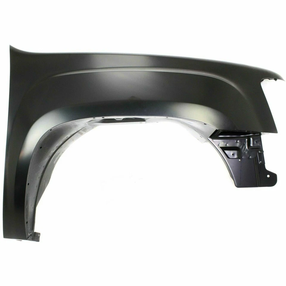 New Primed Passenger Side Fender For 07-13 GMC Sierra 1500 07-14 Sierra 2500 HD - Imagem 3 de 4