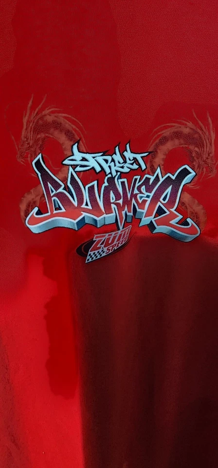 Camisa De Colección Y2K ODM Zum Speed 2XL Street Burner Racing Dragons Rara XXL Roja Foto 2 de 4
