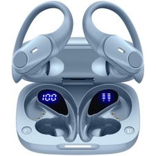 Active Noise Cancelling Wireless Earbuds Bluetooth Headphones 80H Playtime Ea...