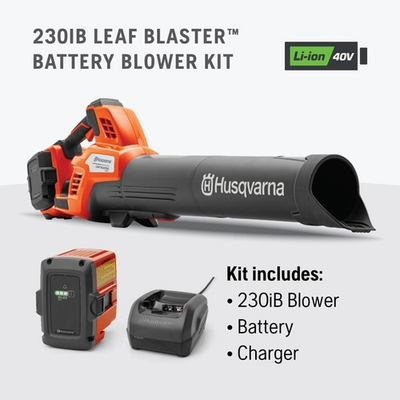 #ad #ad Husqvarna 230iB 650 CFM Battery Powered Leaf Blower Battery and Charger Included $229.00