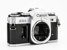  Exc 4 Canon AE-1 Silver 35mm SLR Film Camera Body Only - From JAPAN
