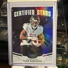 2025 Panini Certified - Certified Stars Bijan Robinson #CST-BRN
